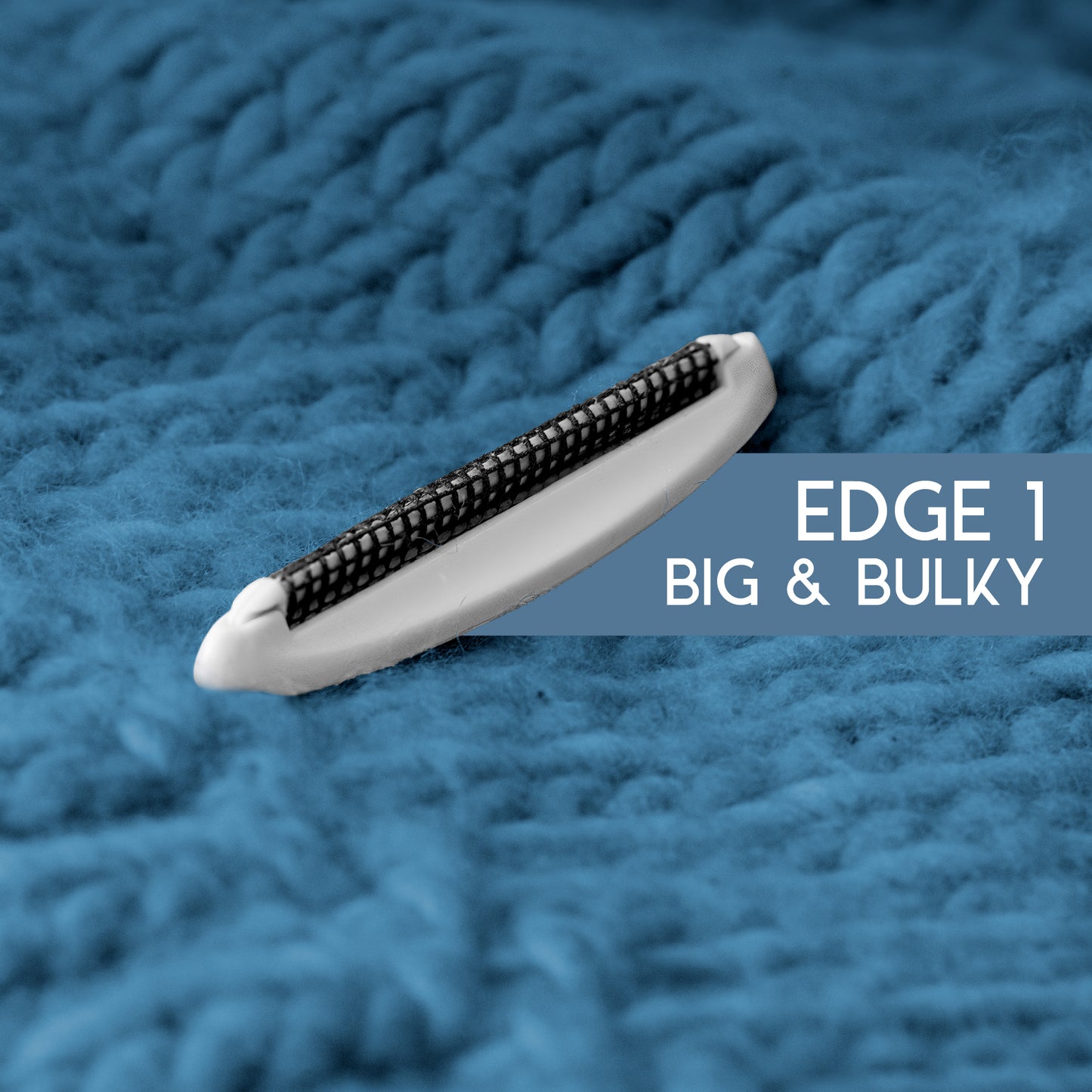GLEENER 4-in-1 Fabric Shaver & Lint Brush (Slate Blue)