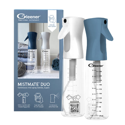Mistmate Duo | Continuous Mist Spray Bottles | 2-pack