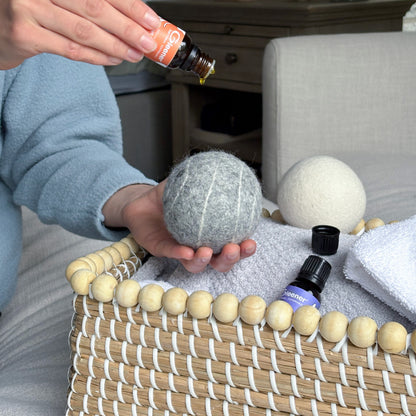 GLEENER Laundry Essentials | 2 pack | Natural Essential Oils Lavender and Sweet Orange