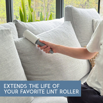 GLEENER Lint Roller Refills | Strong Grip Adhesive Easy Peel Sheets | 2 Pack | 90 Sheets Each (Copy)