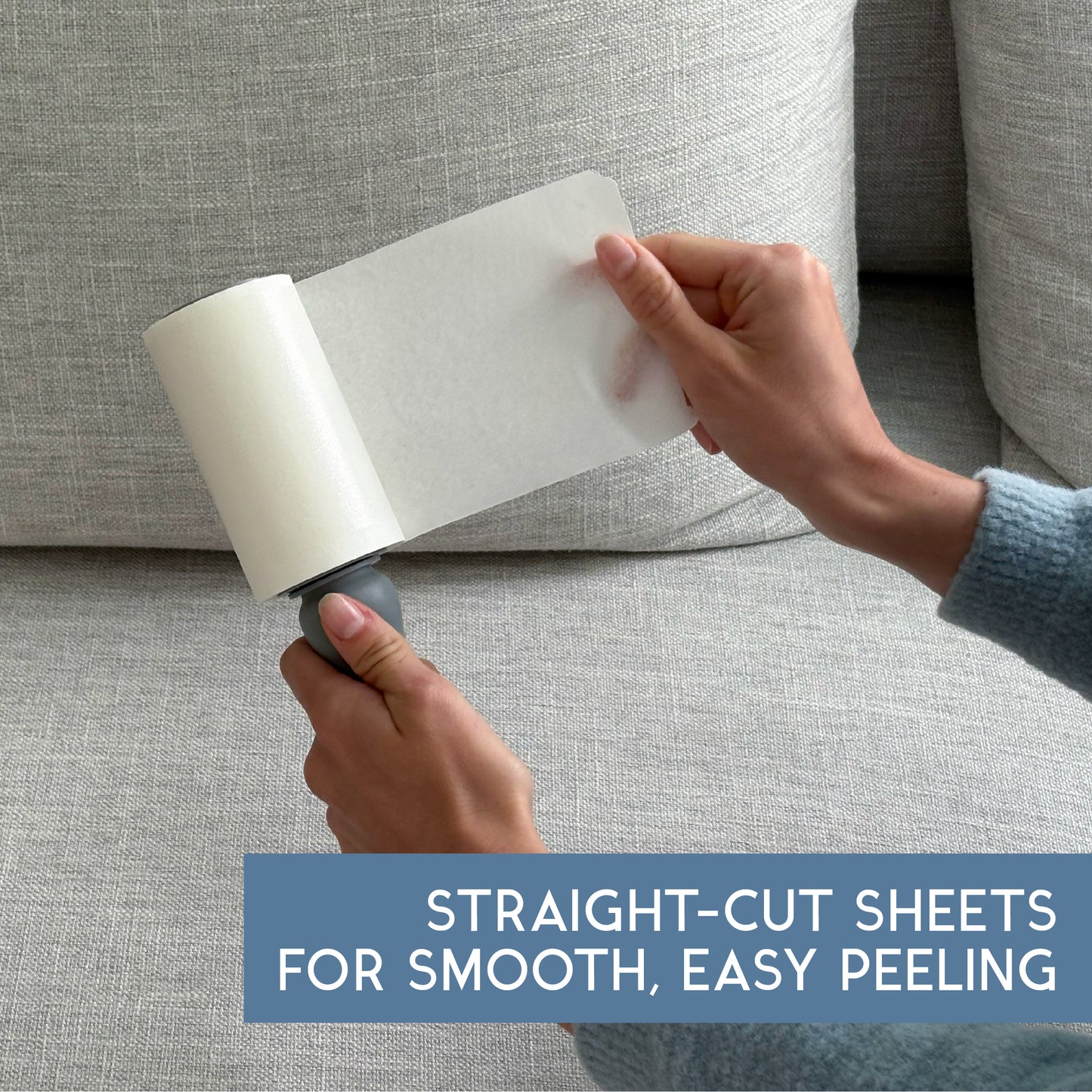 GLEENER Lint Roller Refills | Strong Grip Adhesive Easy Peel Sheets | 2 Pack | 90 Sheets Each (Copy)