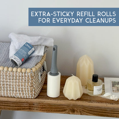 GLEENER Lint Roller Refills | Strong Grip Adhesive Easy Peel Sheets | 2 Pack | 90 Sheets Each (Copy)