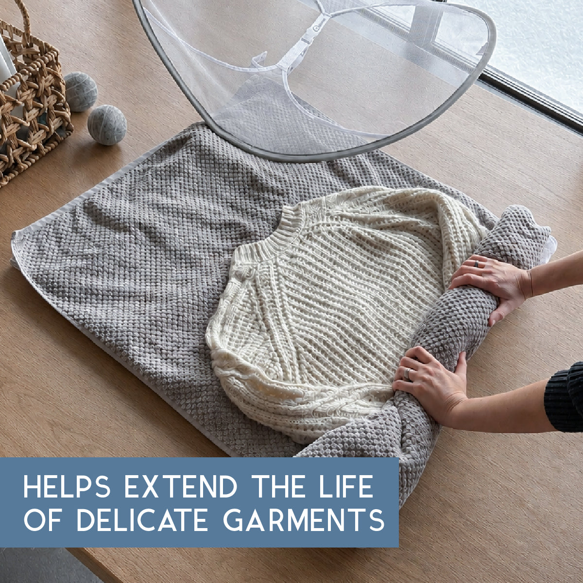 GLEENER Pop & Dry | Adjustable Mesh Dryer for Knits & Delicates