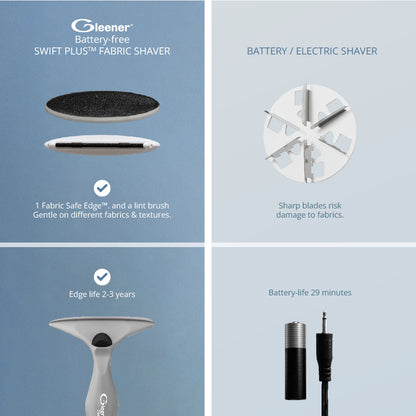SWIFT Plus Rasoir à tissu et brosse anti-peluches