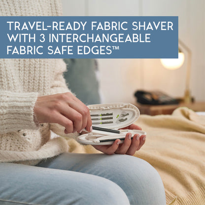 GLEENER Compact 4-in-1 Battery-Free Fabric Shaver & Lint Brush