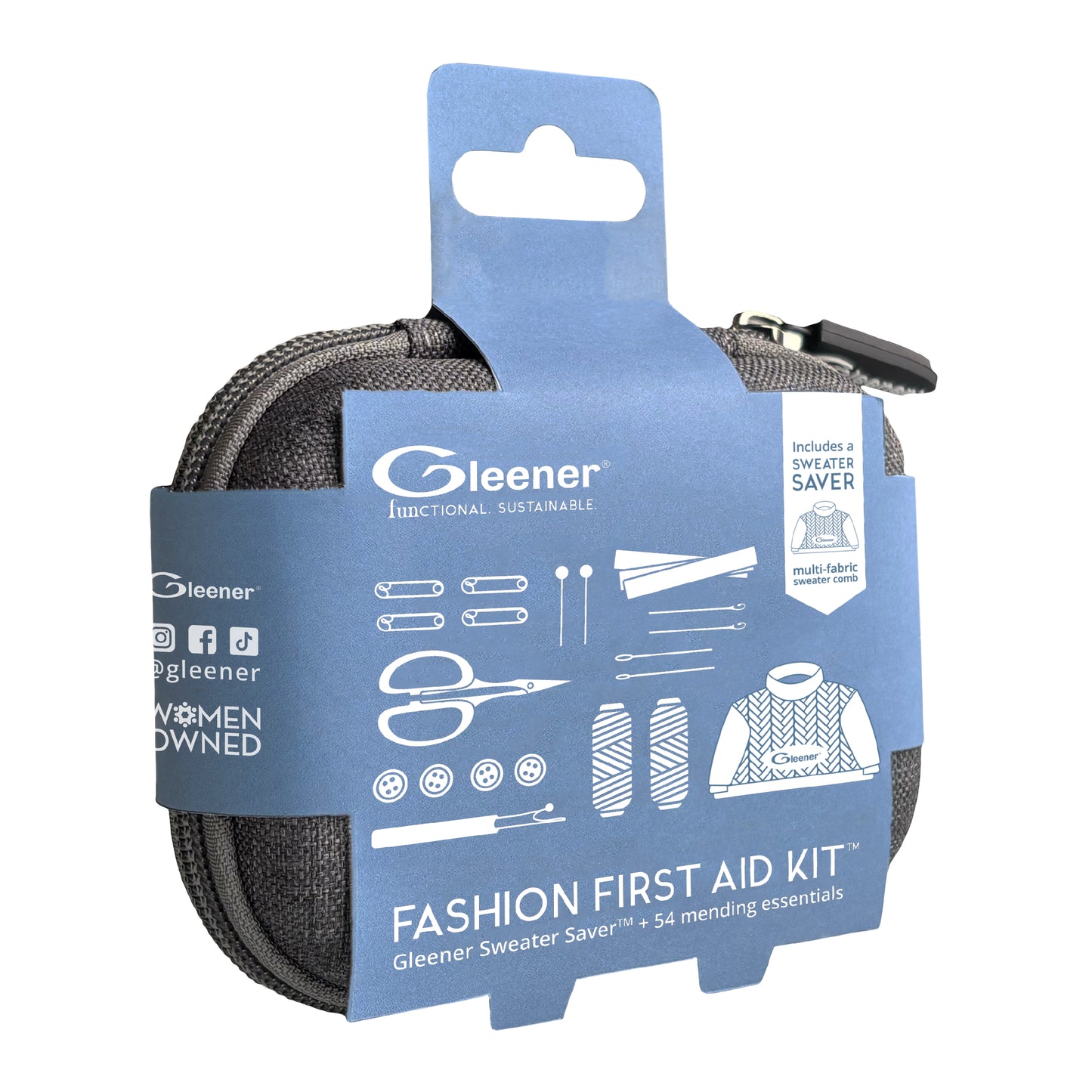 GLEENER Sew Easy Quick Fix | Gleener Sweater Saver + 60 essentielle syredskaber til begyndere