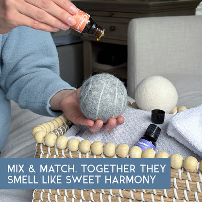 GLEENER Laundry Essentials | 2 pack | Natural Essential Oils Lavender and Sweet Orange