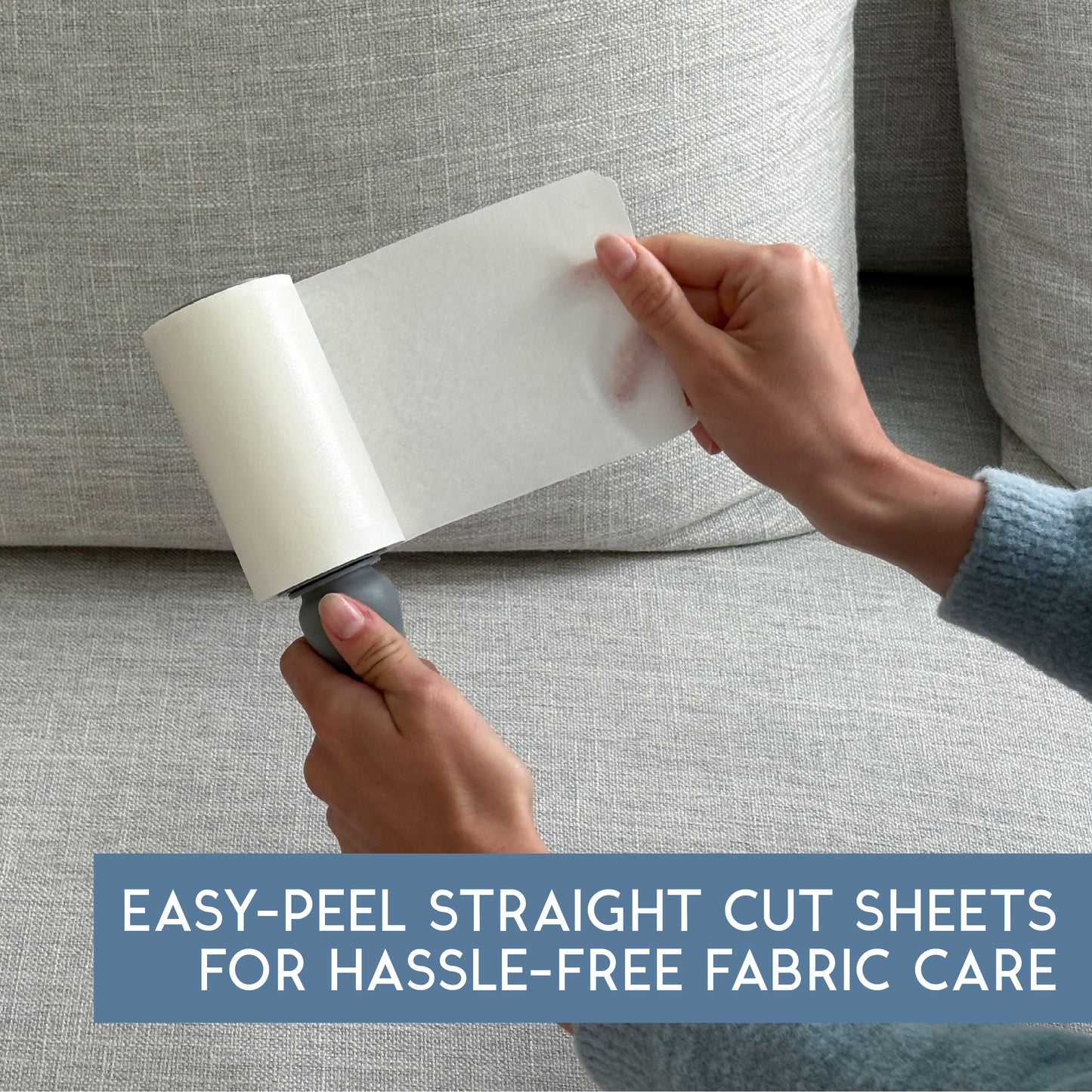 GLEENER Lint Roller | Strong Grip Adhesive Easy Peel Sheets | 90 Sheets