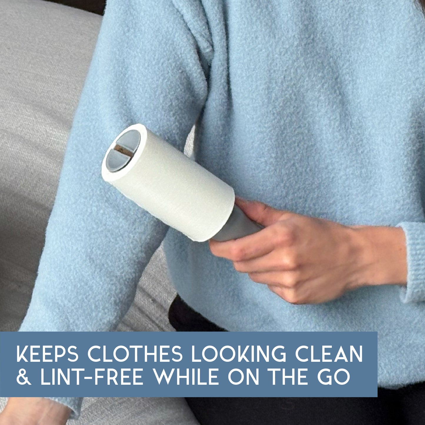 GLEENER Lint Roller | Strong Grip Adhesive Easy Peel Sheets | 90 Sheets