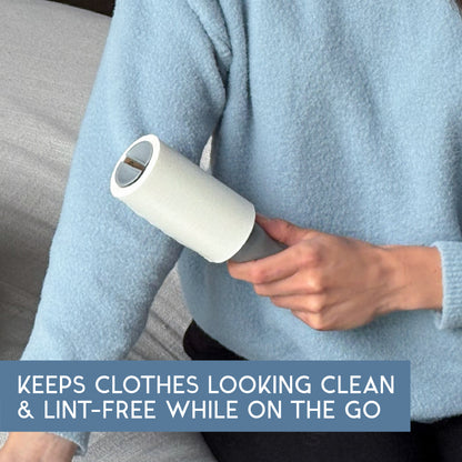GLEENER Lint Roller | Strong Grip Adhesive Easy Peel Sheets | 90 Sheets