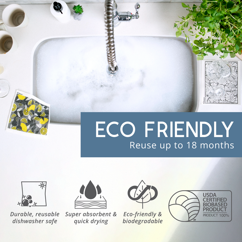 GLEENER Super Eco Cloth | 2-pack | Besties Collection