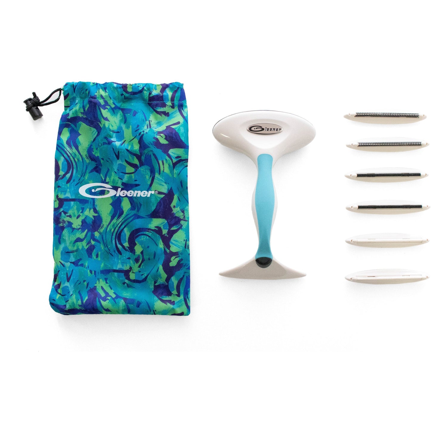 Gleener Fabric Shaver & Lint Brush with Replacement Edges Set